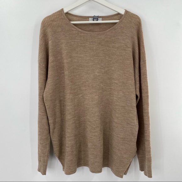 Kersh Sweaters - Kersh crewneck wool blend sweater